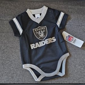 Raiders Jersey Onesie